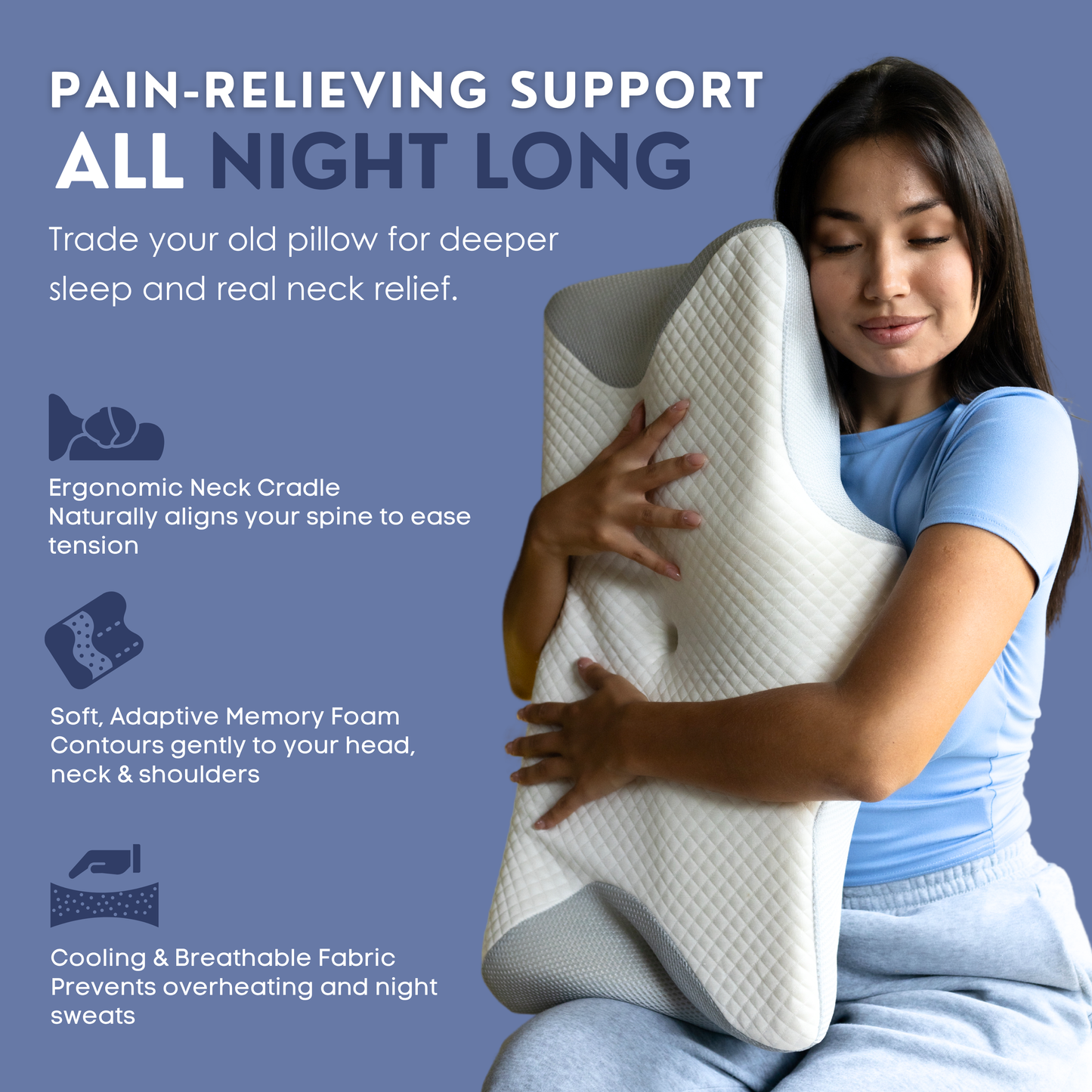 Dreamers® Relief Pillow